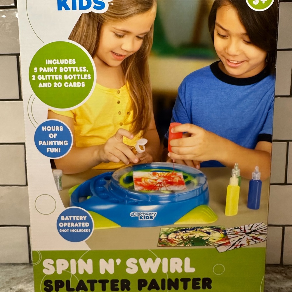 discovery kids Spin N Swirl Splatter Painter